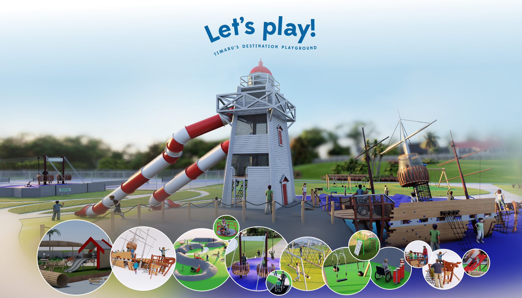 Caroline Bay Playground Upgrade 210929