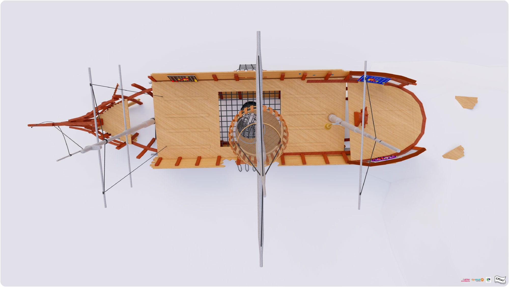 Caroline Bay Playground Upgrade Shipwreck