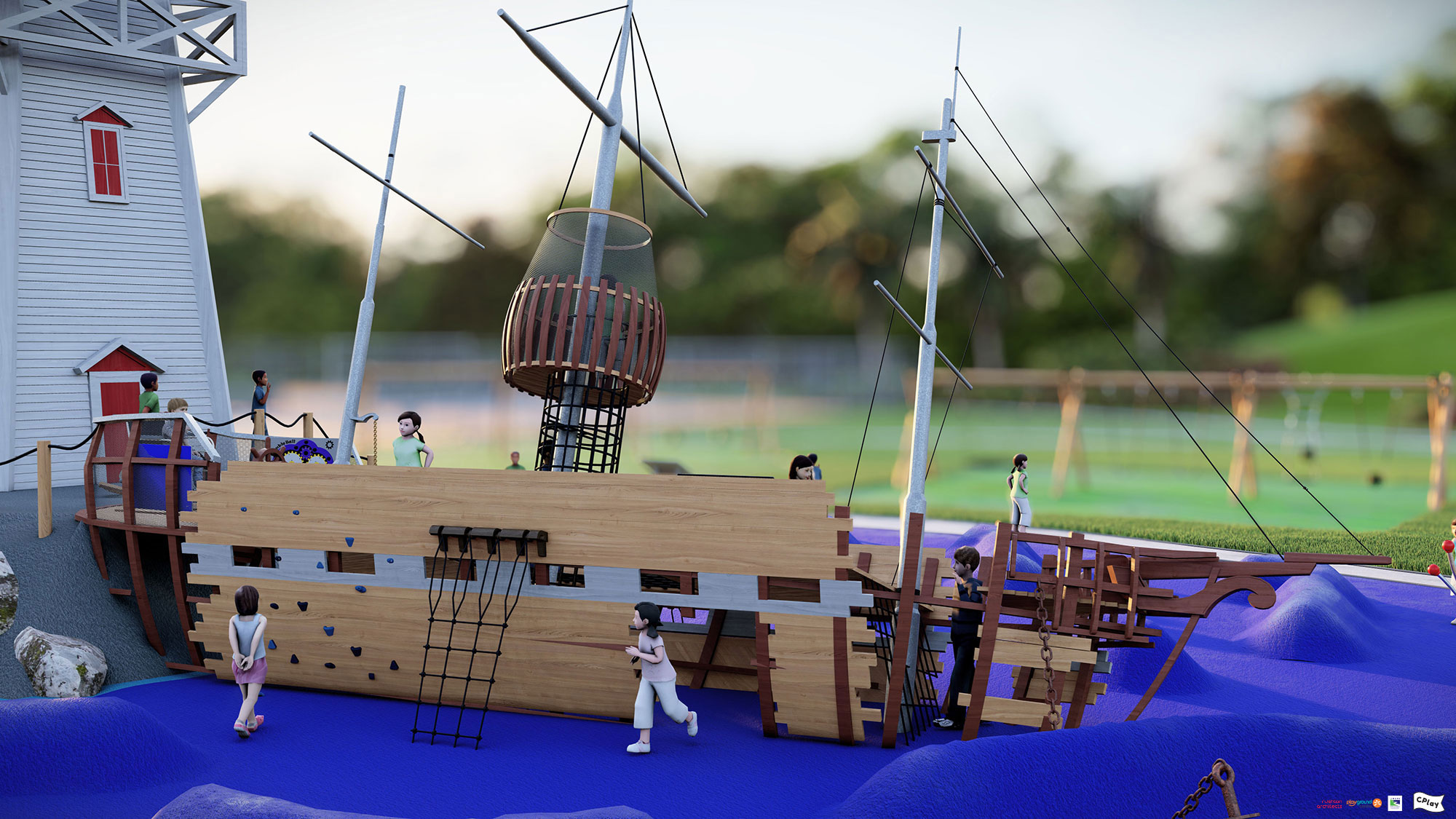 Caroline Bay Playground Upgrade Ship