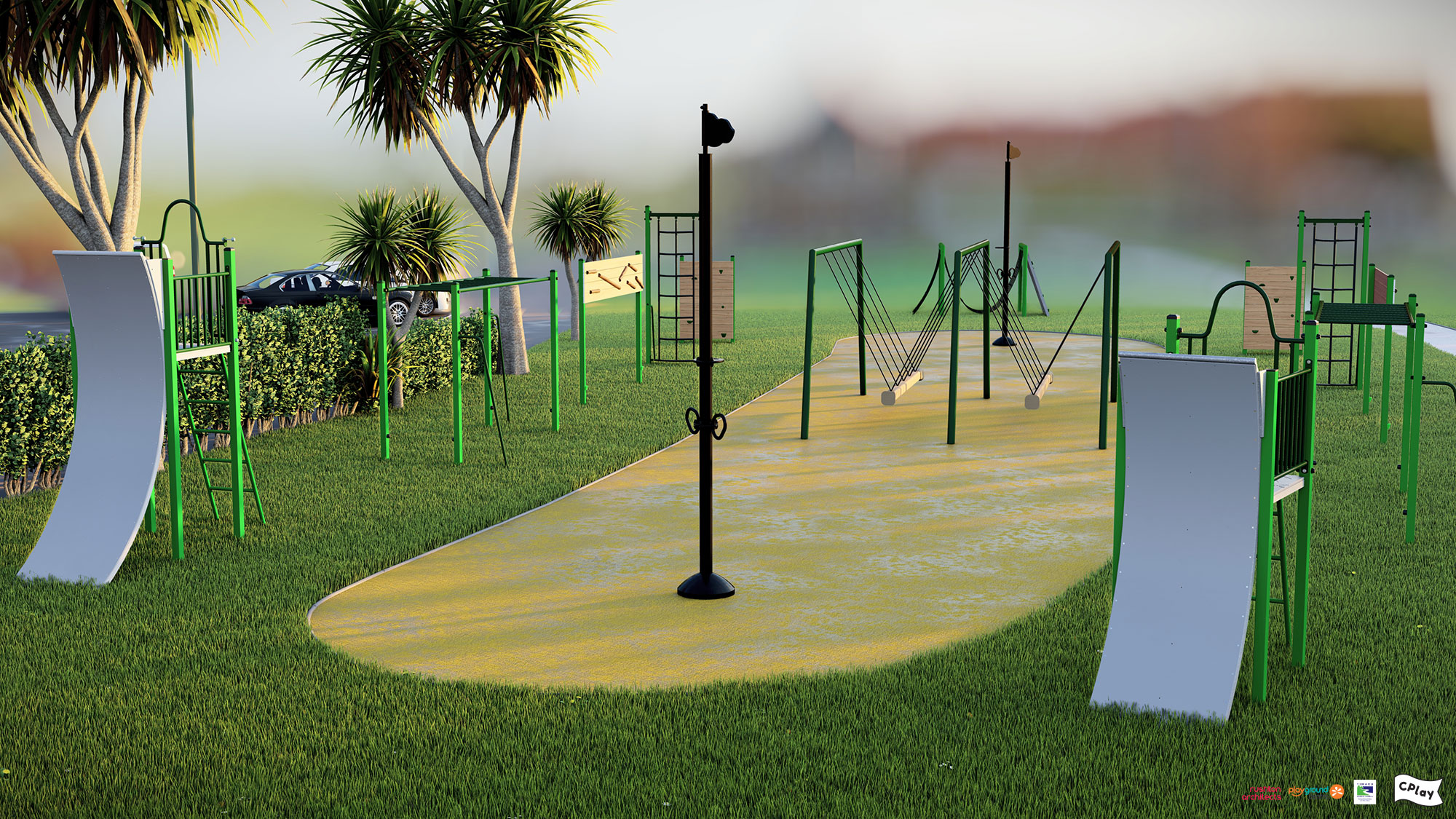 Caroline Bay Playground Upgrade 210924 11